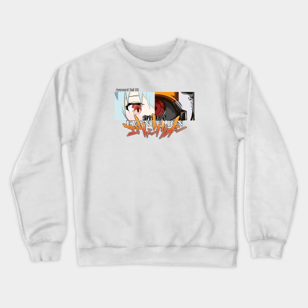 Evangelion Ayanami Rei Crewneck Sweatshirt by ND Studio